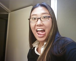 Asian in Glasses Pics